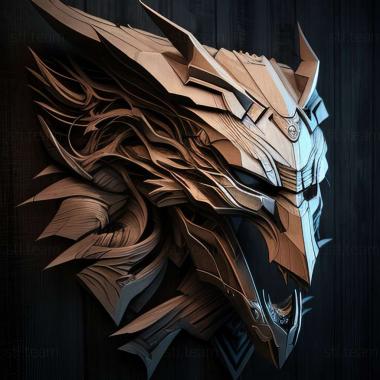 3D модель Гра Metal Gear Rising Revengeance Blade Wolf (STL)